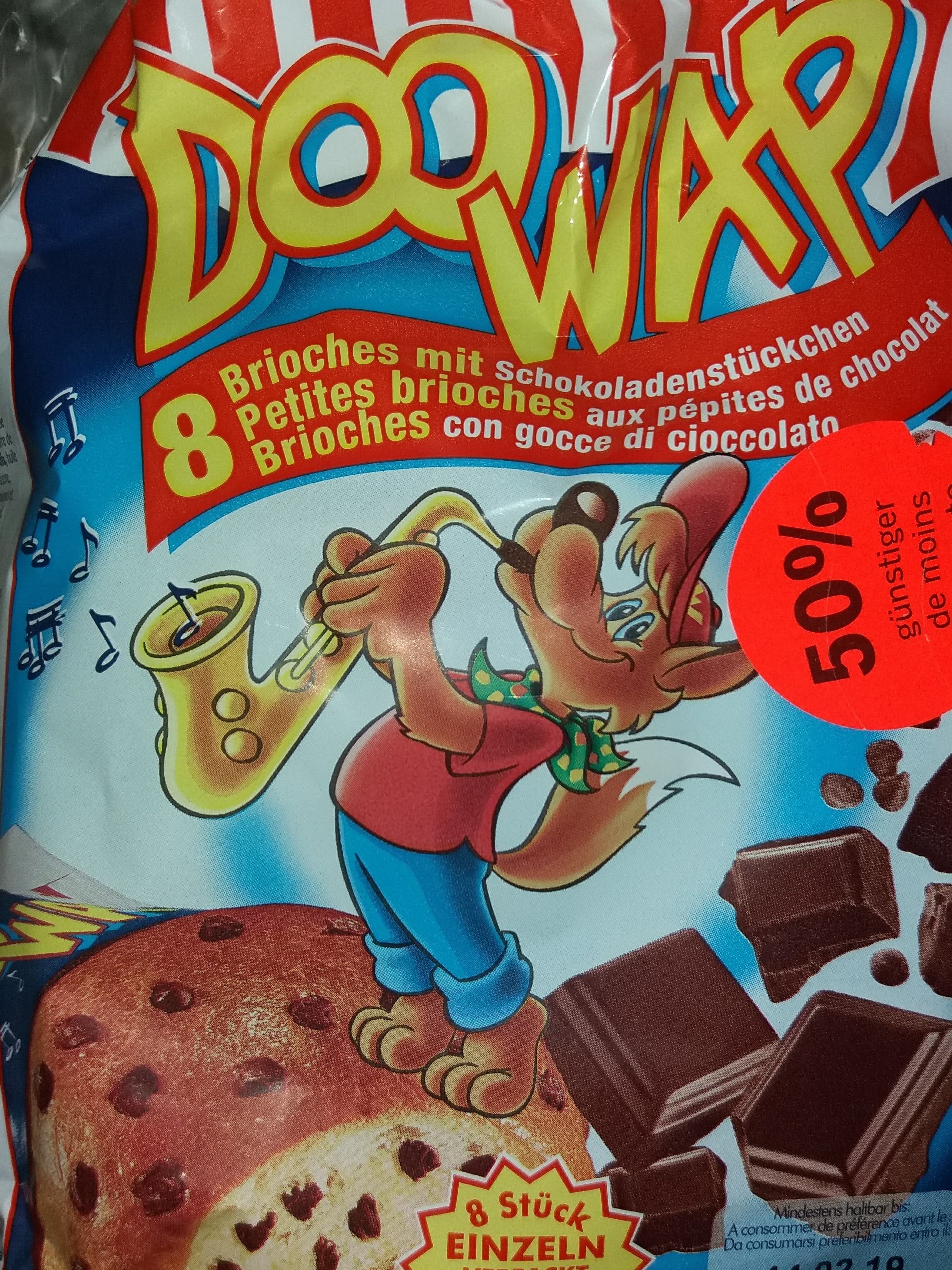 Harrys Doo Wap Petites Brioches aux Pépites de Choolat packshot