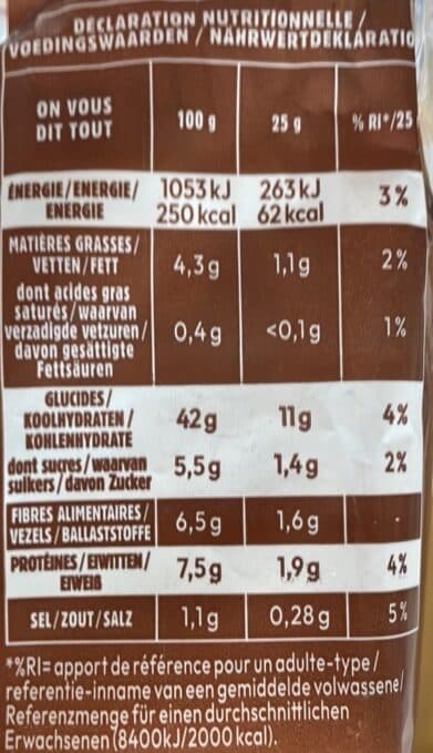 Harry's 100% mie complet 500g packshot