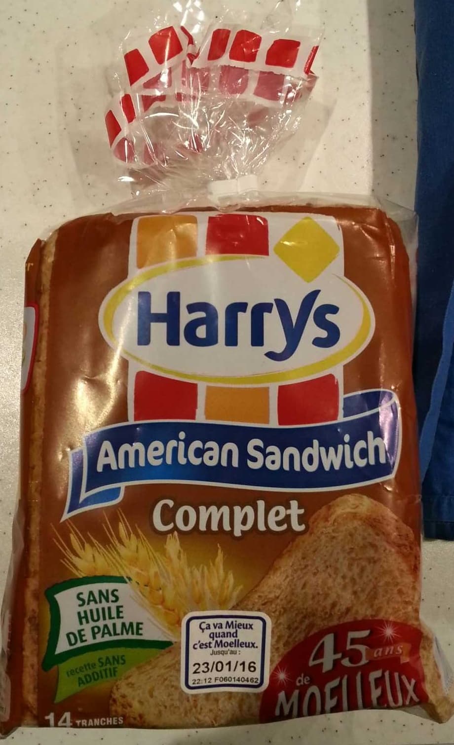 Harrys American sandwich complet 600 g congele packshot