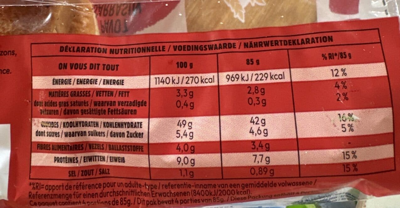 Harrys Burger pavot sarrasin packshot