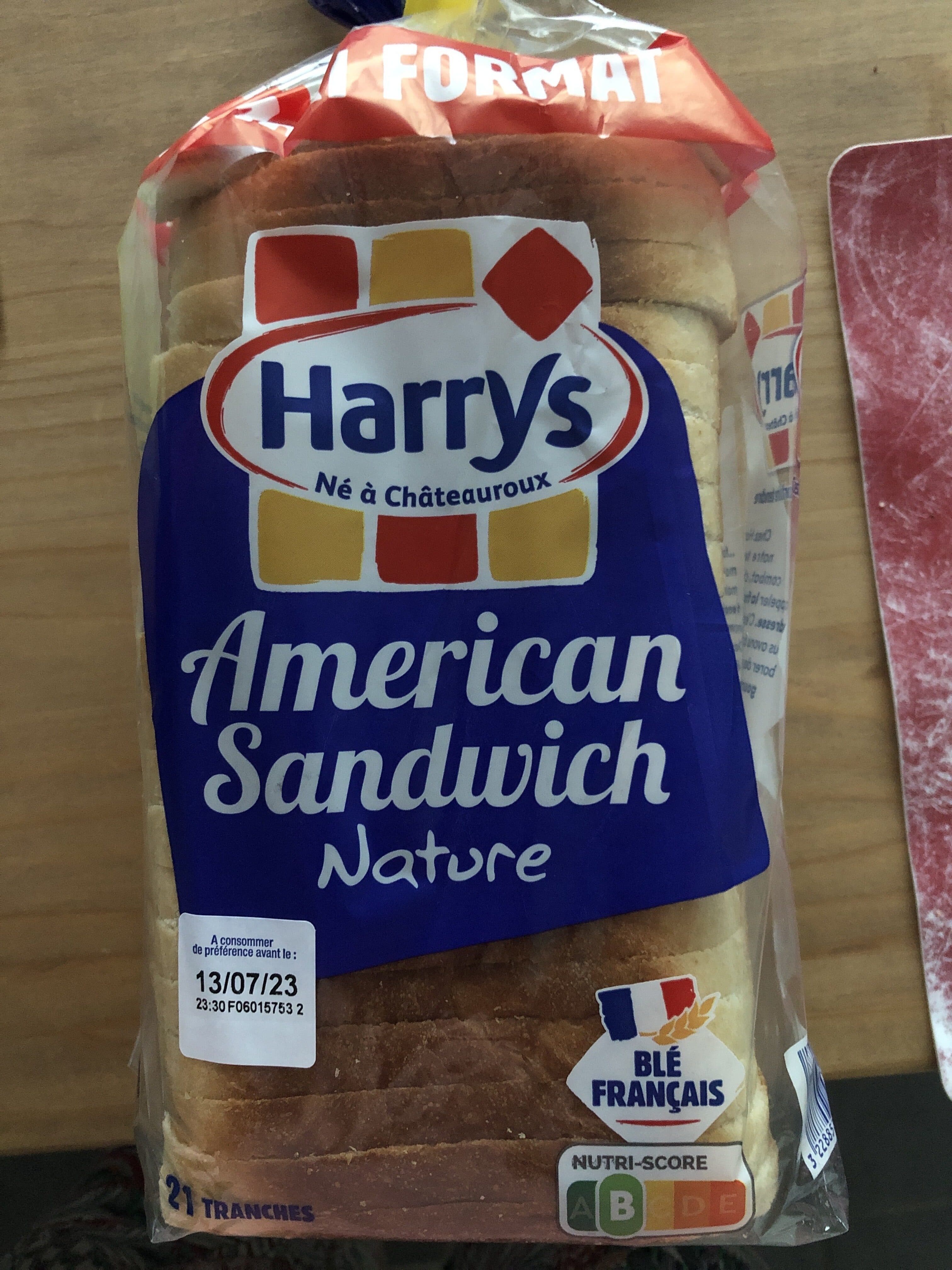 Harrys American Sandwich Nature packshot