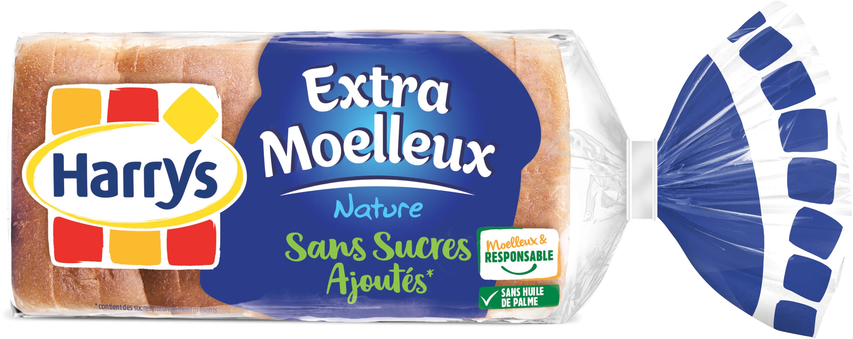Harrys Pain Extra Moelleux Nature Sans Sucres Ajoutés packshot