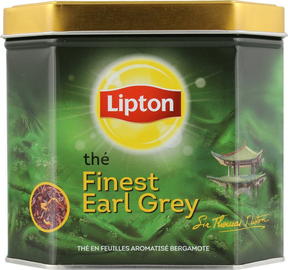 Lipton Thé Noir Finest Earl Grey Vrac packshot