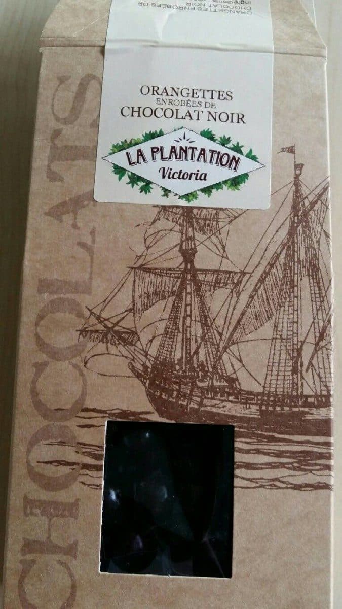Open Food Facts Orangettes enrobées de chocolat noir packshot