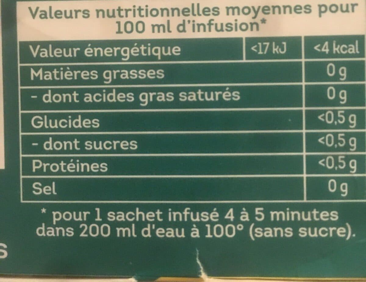 Lipton Infusion Saveur Du Soir packshot