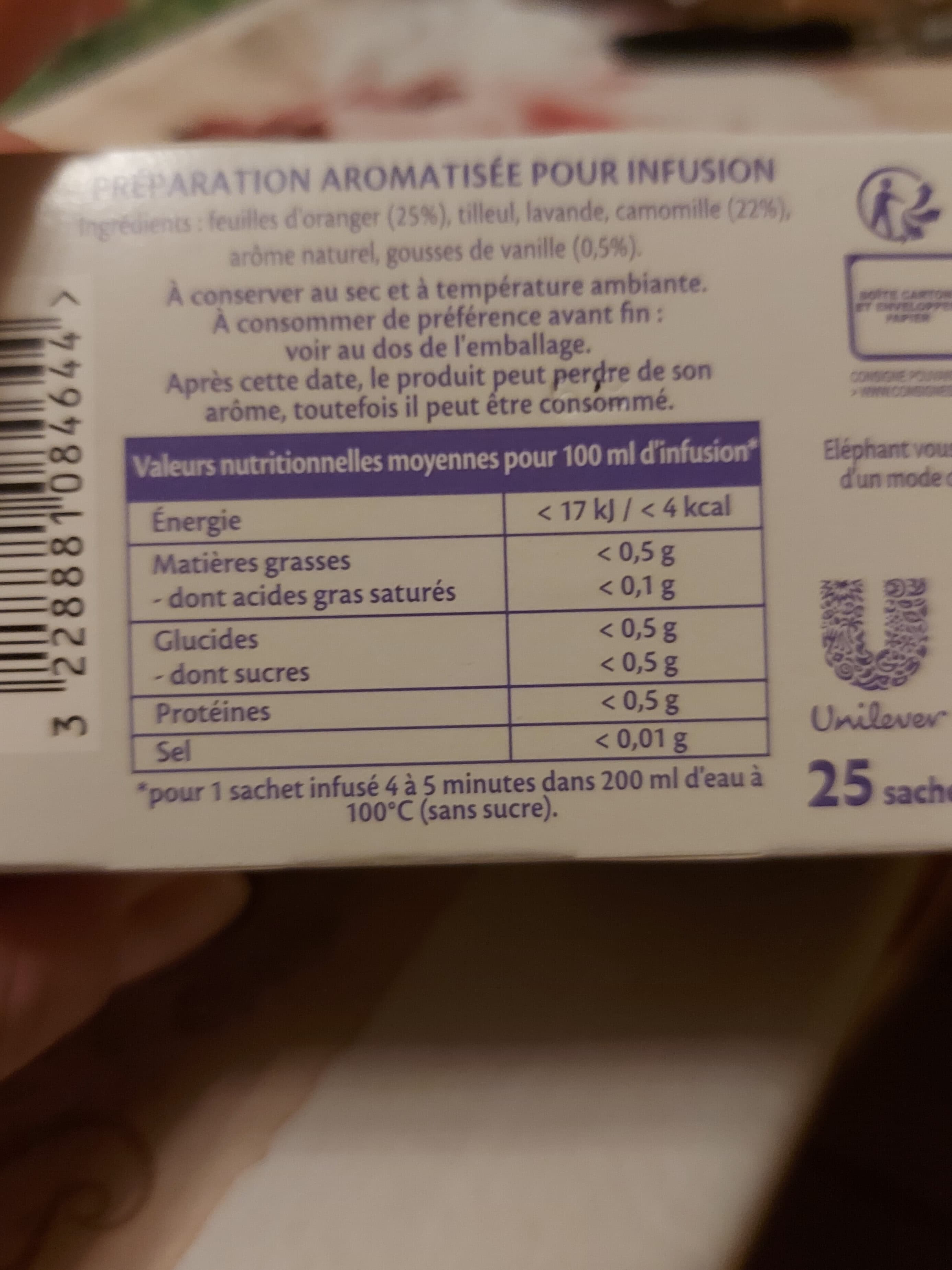 Eléphant Relaxation & Anti-Stress - feuilles d'oranger, camomille, vanille packshot