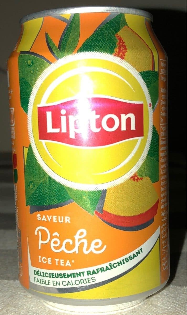 Lipton Ice Tea Pêche packshot