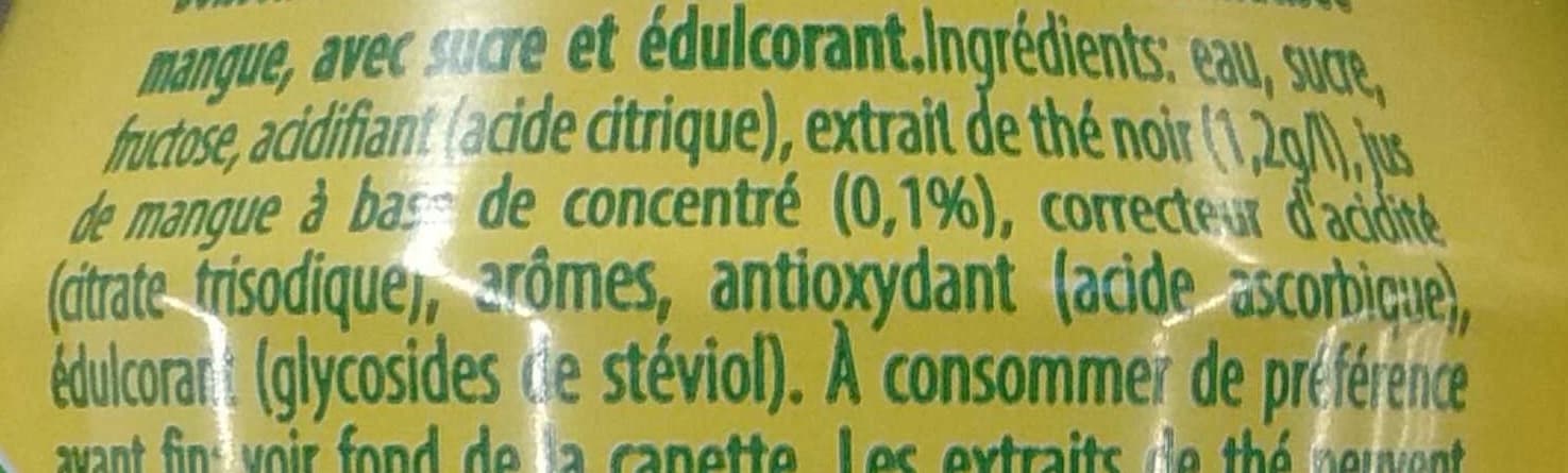Lipton Ice Tea saveur Mangue packshot