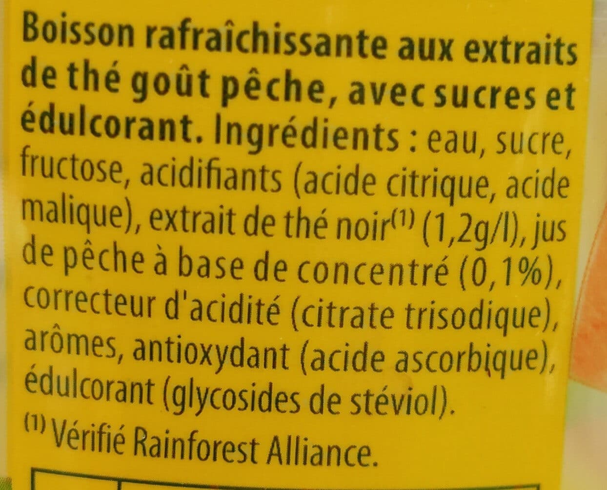 Lipton Ice Tea Saveur Peche packshot