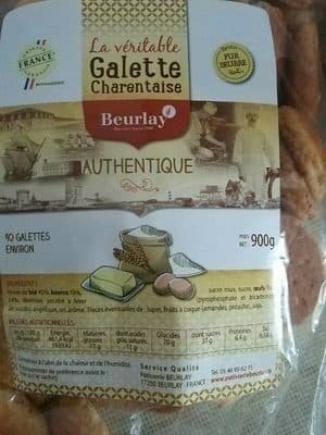Beurlay La véritable galette charentaise packshot