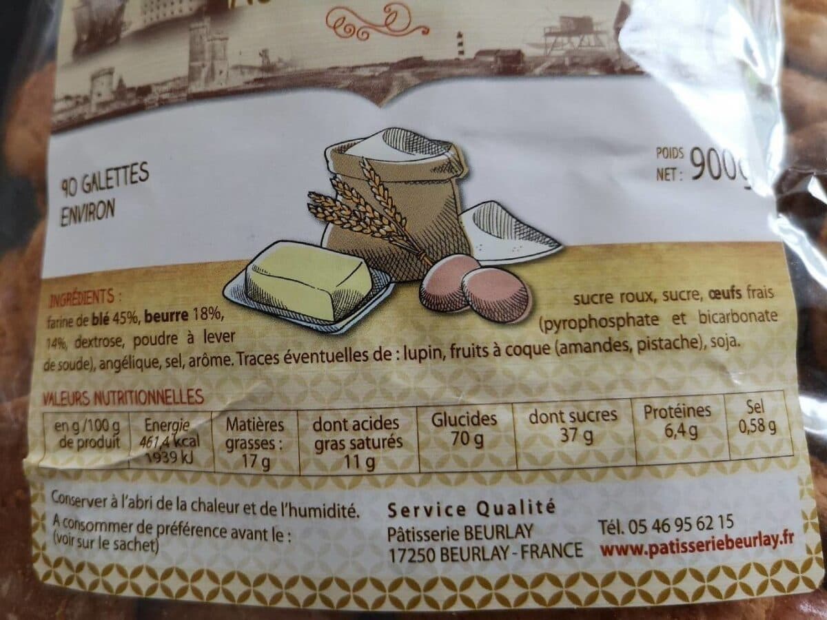 Beurlay Galette charentaise packshot