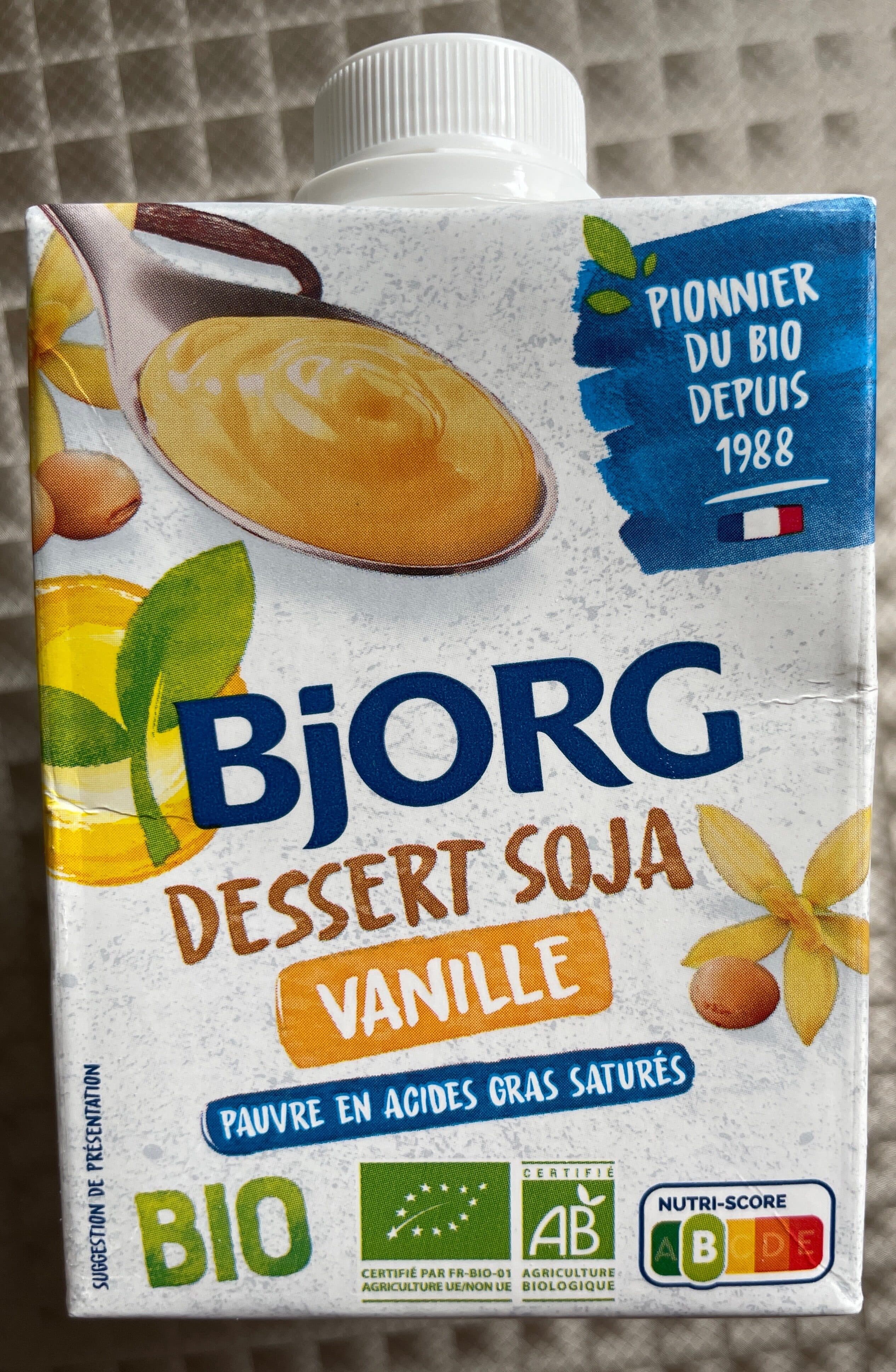 BjorgDistriborg Soja Dessert Vanille Bio packshot