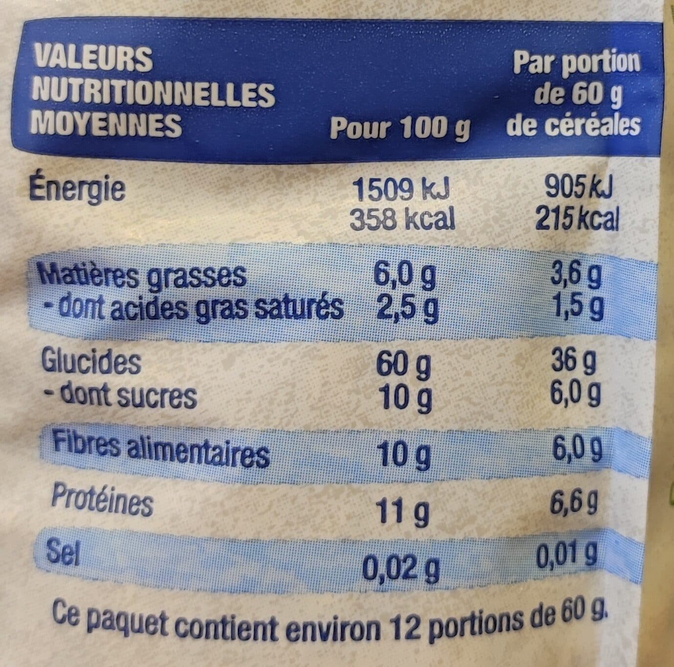Bjorg Muesli aux fruits packshot
