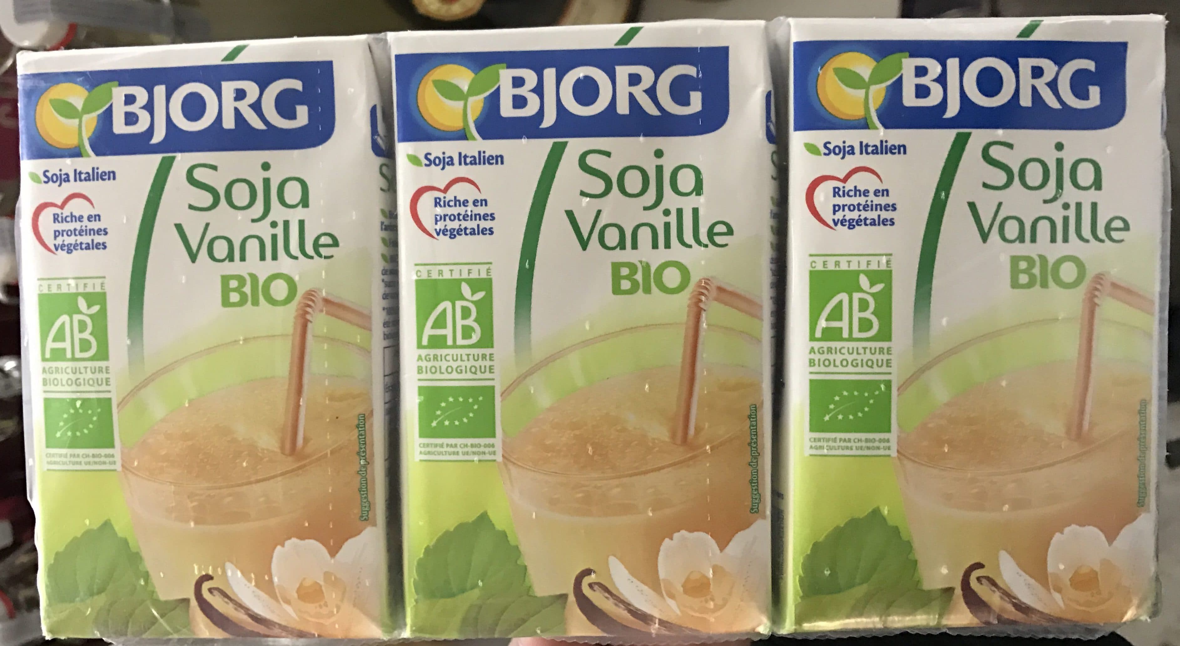 Bjorg Soja Vanille bio packshot