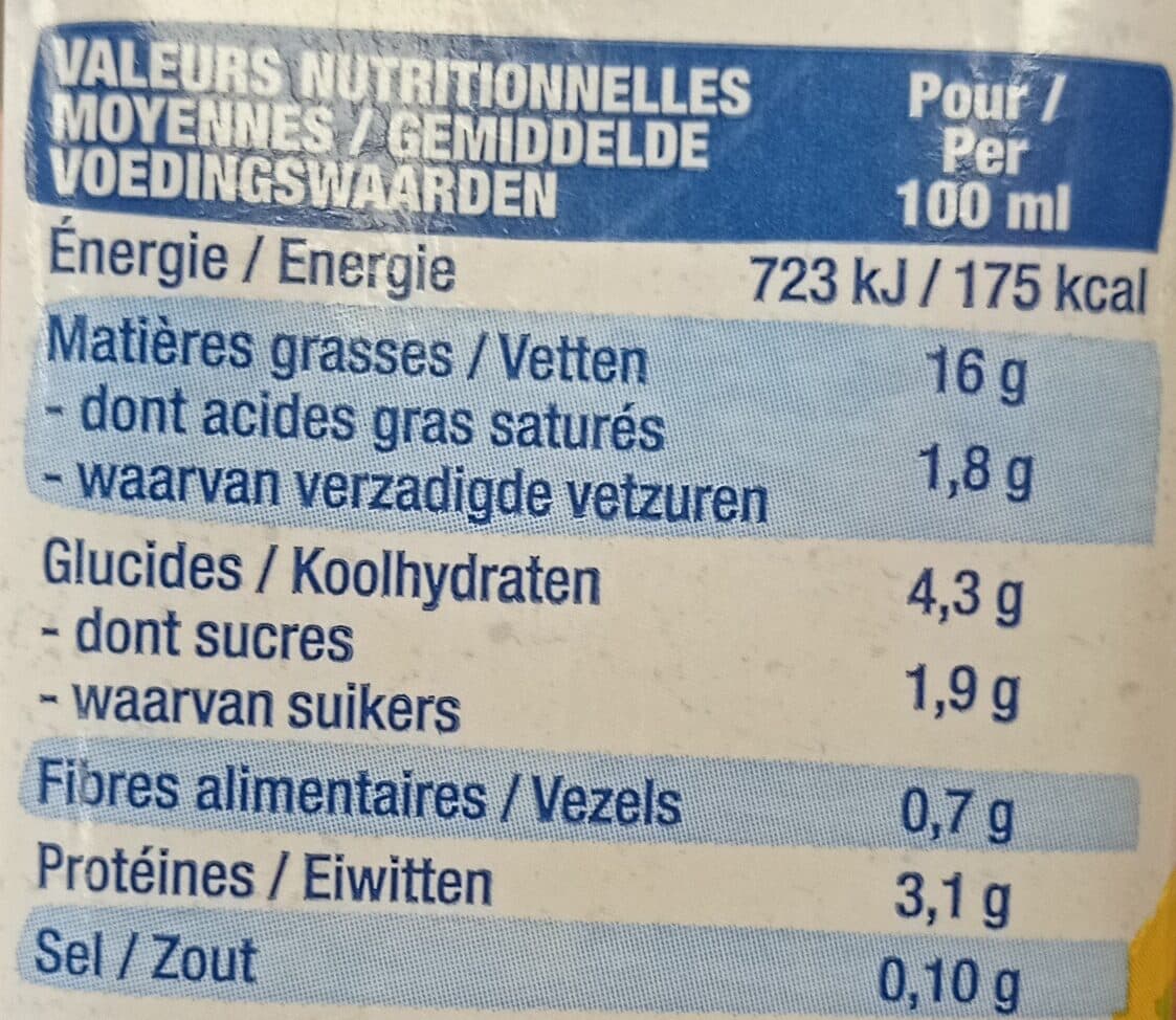 Bjorg Soja cuisine fluide packshot