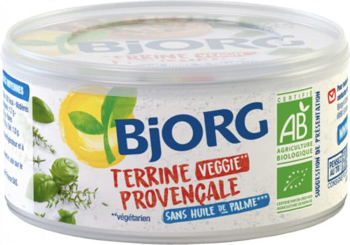 Bjorg Terrine provençale bio packshot