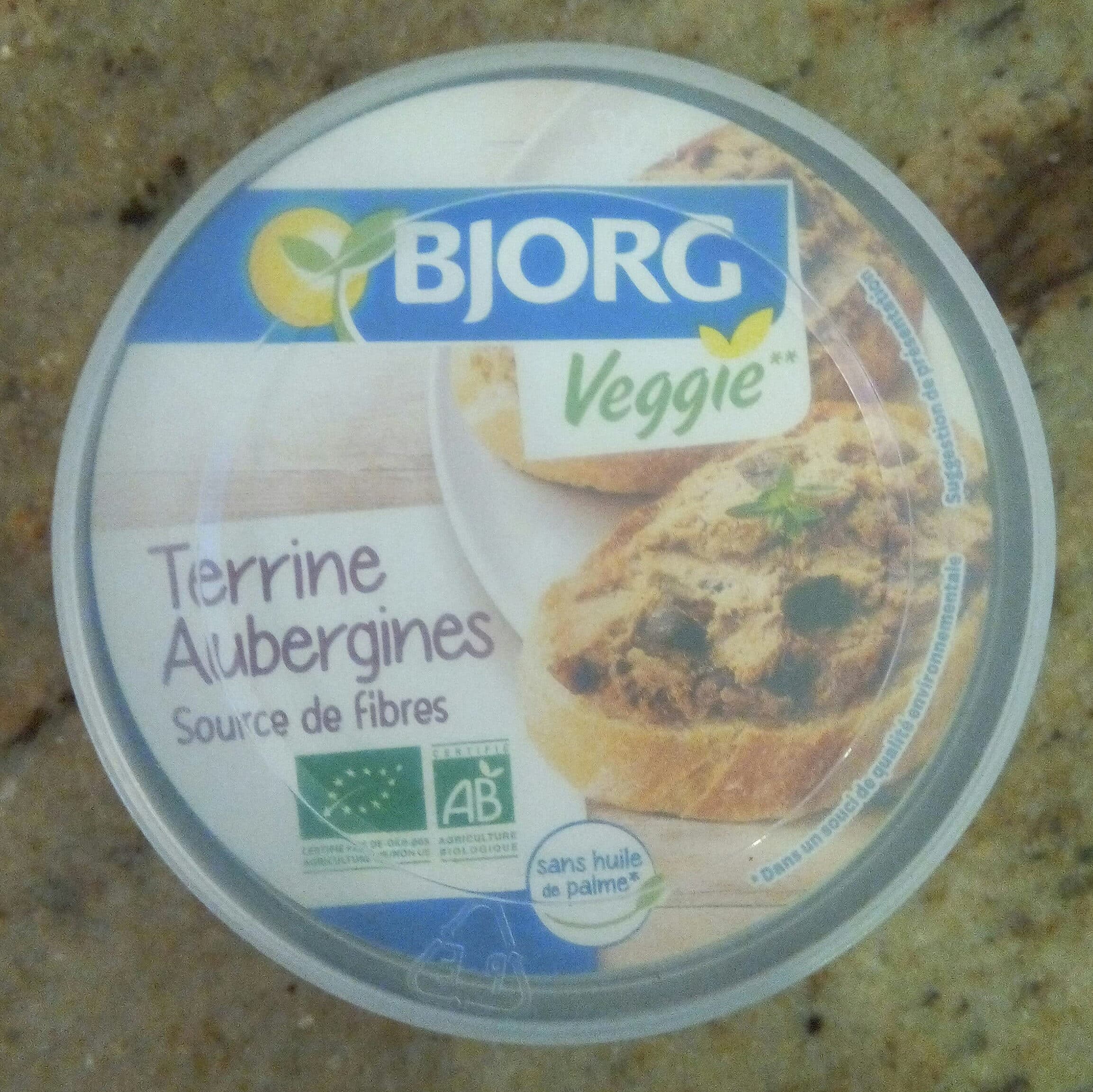 Bjorg Terrine Aubergine packshot