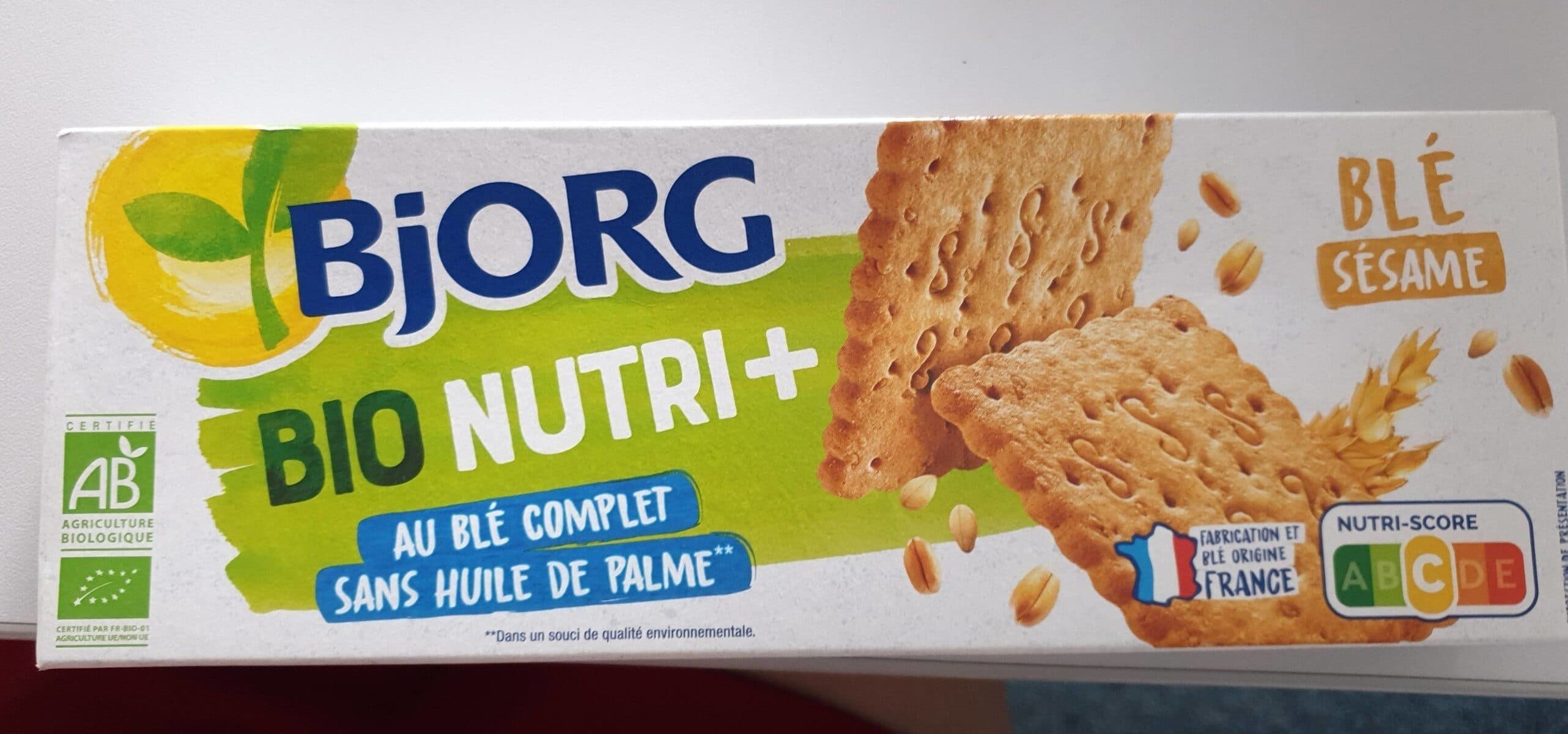 Bjorg Biscuits Farine de Blé et Graines de Sésame packshot