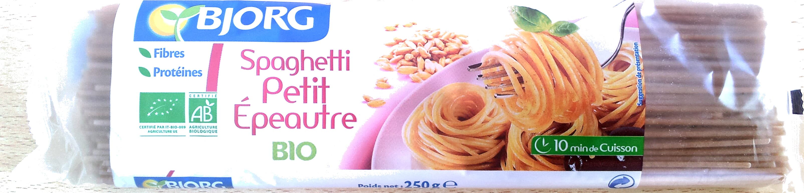 Bjorg Spaghetti Petit Épeautre Bio packshot