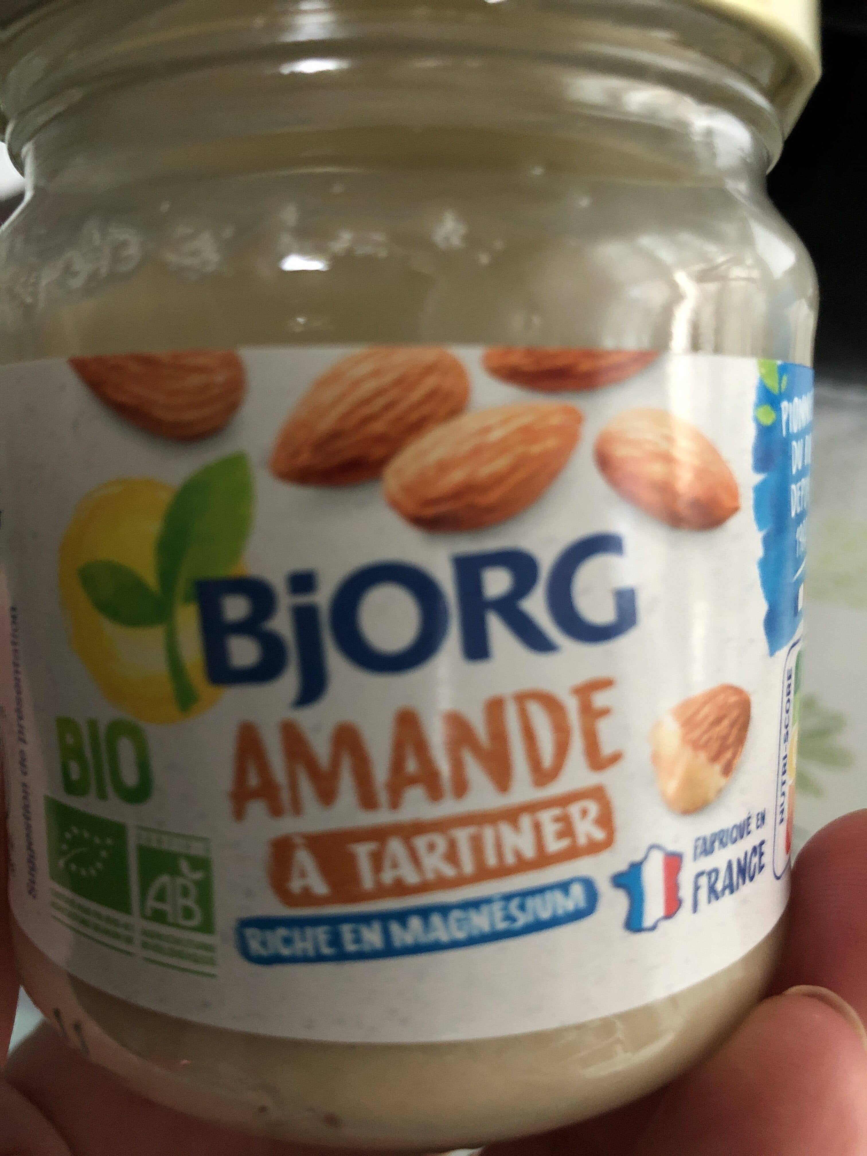 Bjorg Amande à tartiner packshot