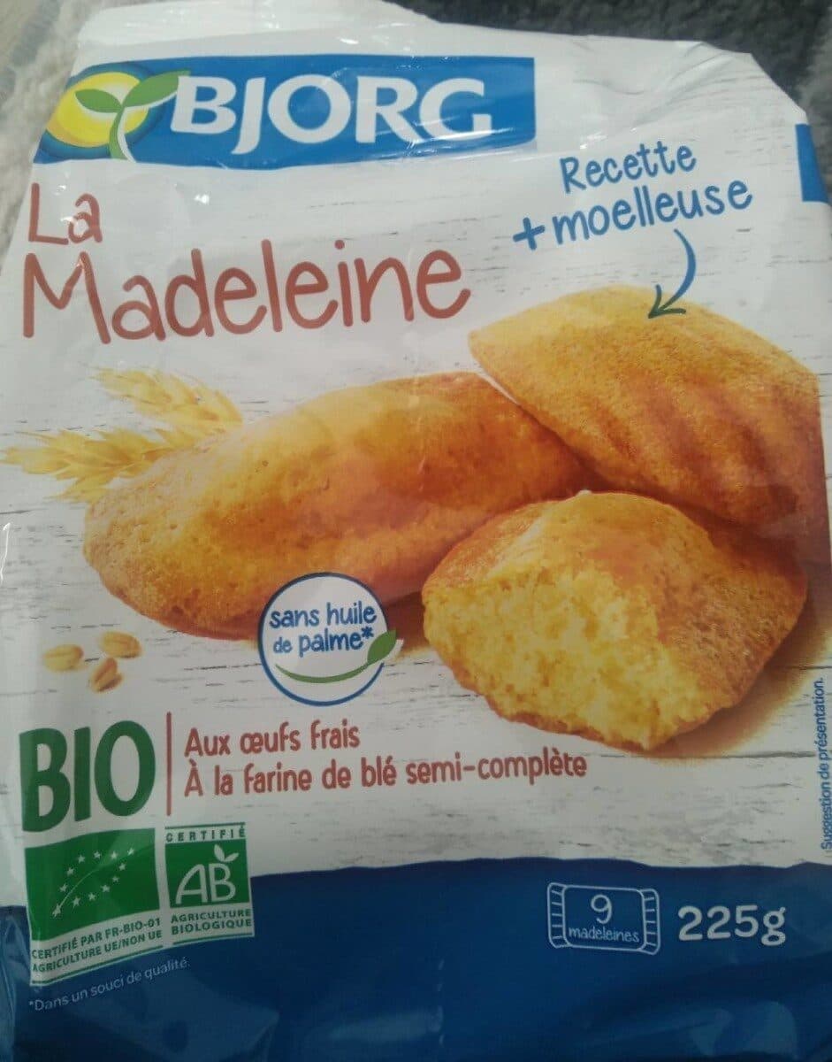 Bjorg La madeleine Bio packshot