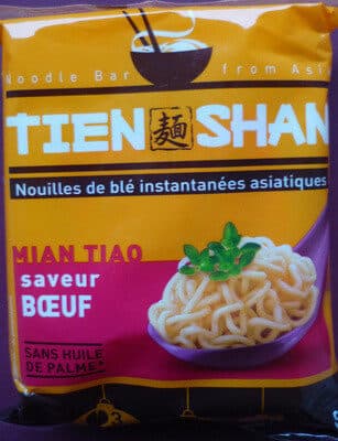 Tien Shan Mian Tiao saveur boeuf - 85 g - Tien Shan packshot