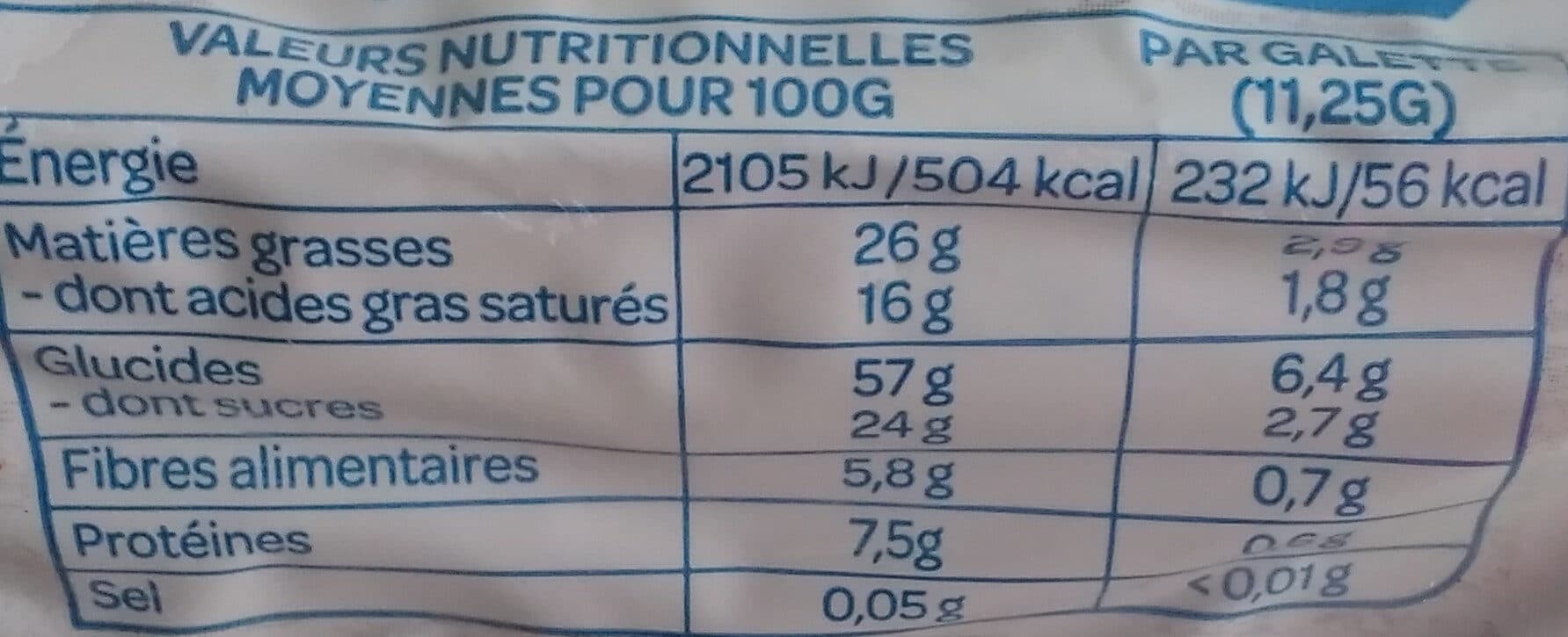 Bjorg Lot 2 fines galettes chocolat coco bjorg packshot
