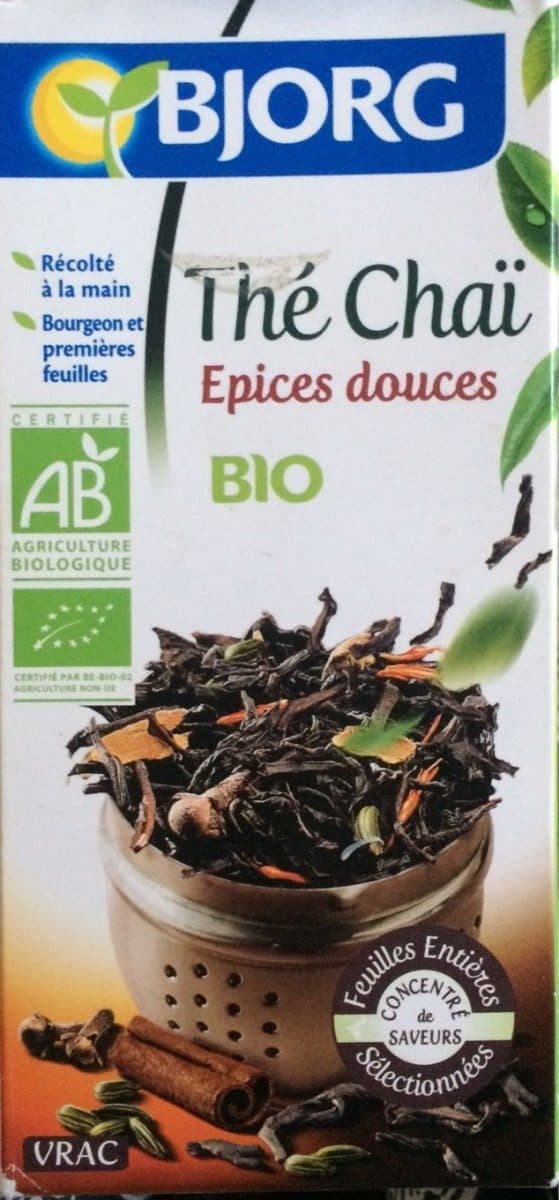 Bjorg Thé Chaï Épices Douces packshot