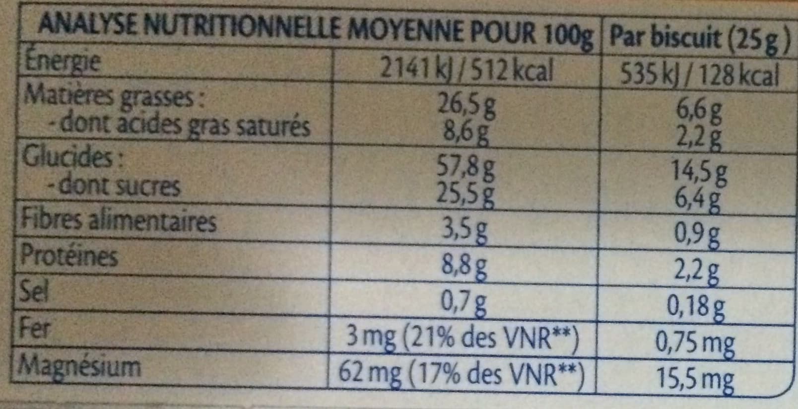 Bjorg Fourrés au chocolat Lait Noisettes Bio packshot
