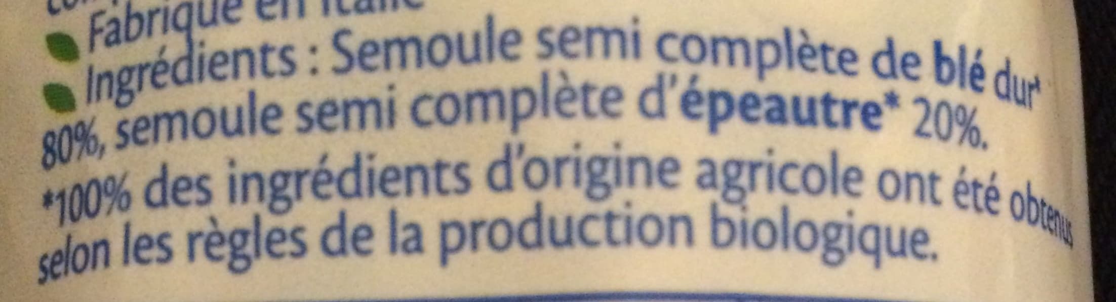 Bjorg Coquillettes Blé et Epeautre BIO packshot