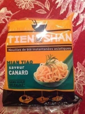 Tien Shan Nouilles de blé saveur canard packshot