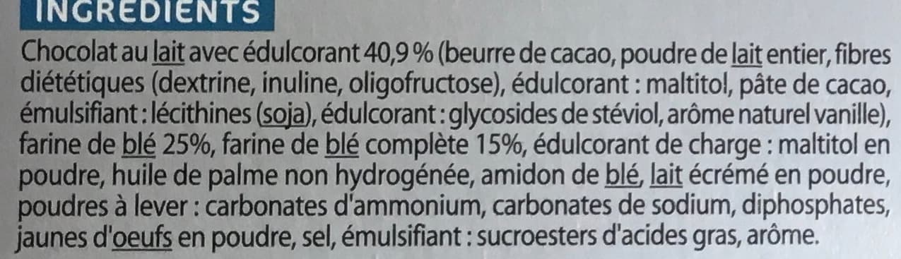 Gayelord Hauser Biscuit tablette chocolat au lait packshot