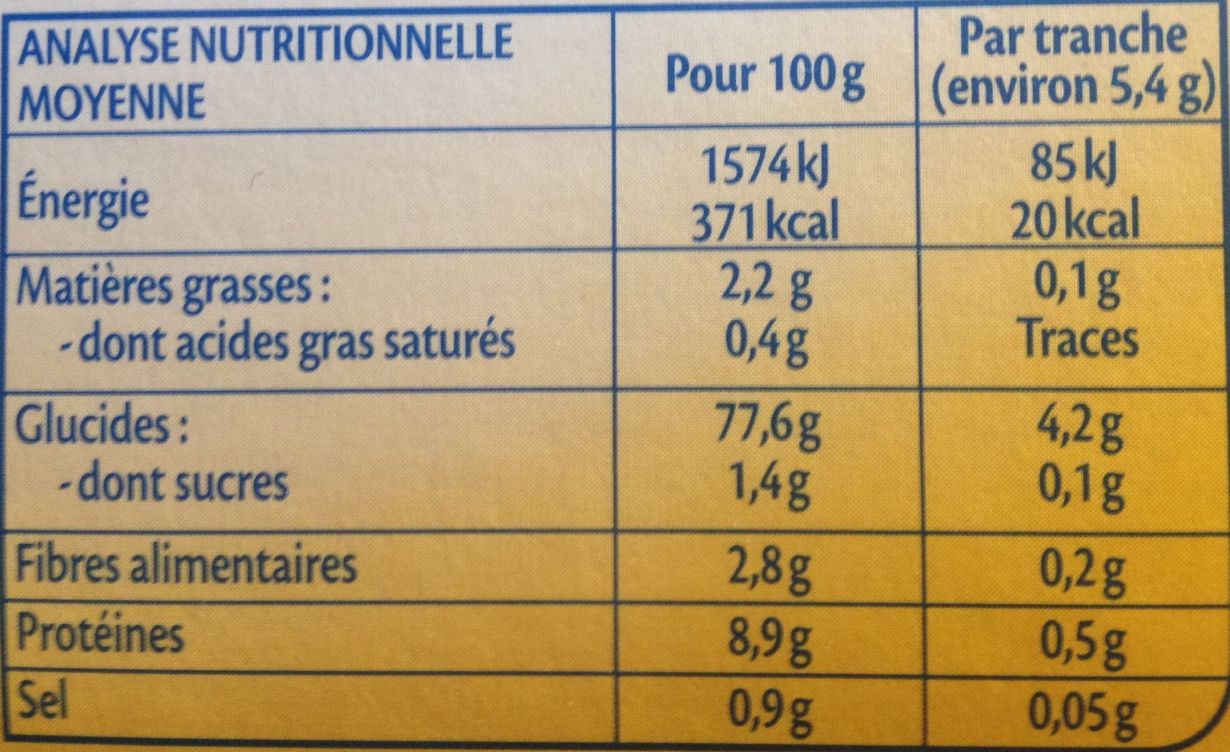 Bjorg Tartines Craquantes - 3 Céréales packshot