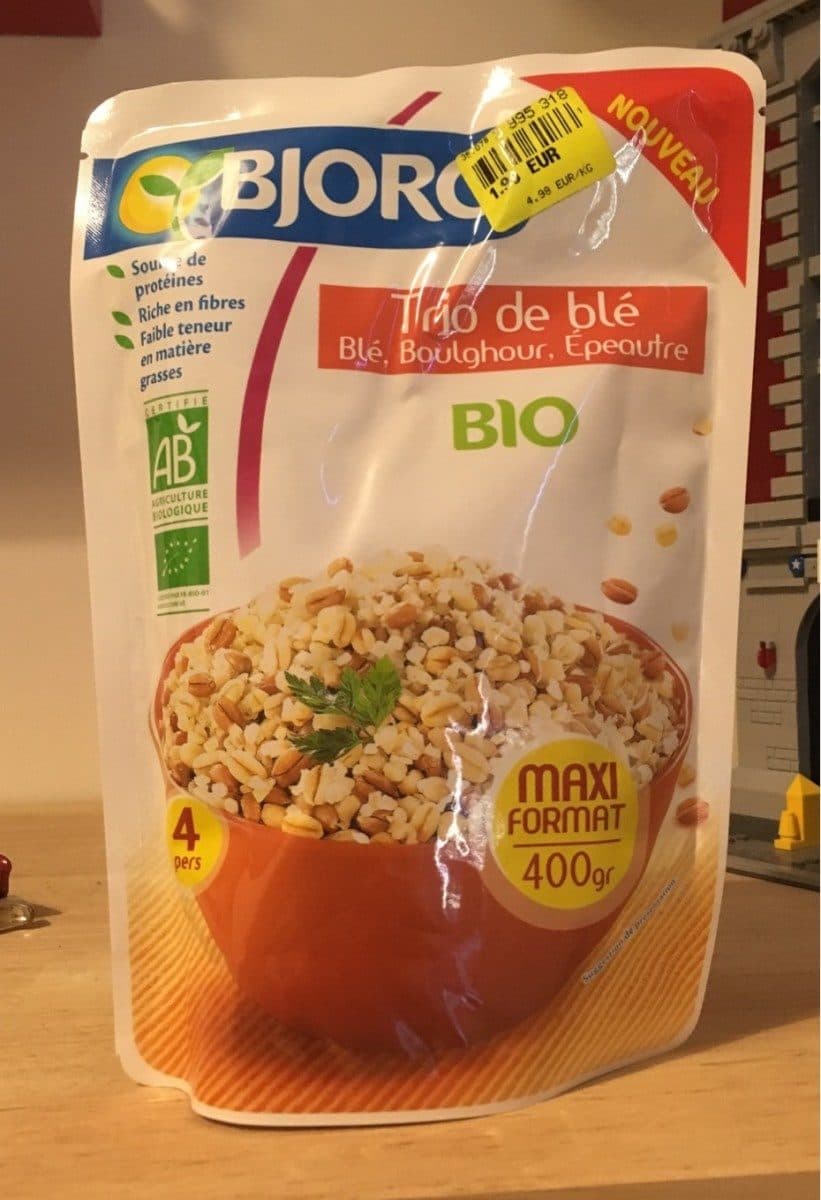 Bjorg Trio de blé packshot