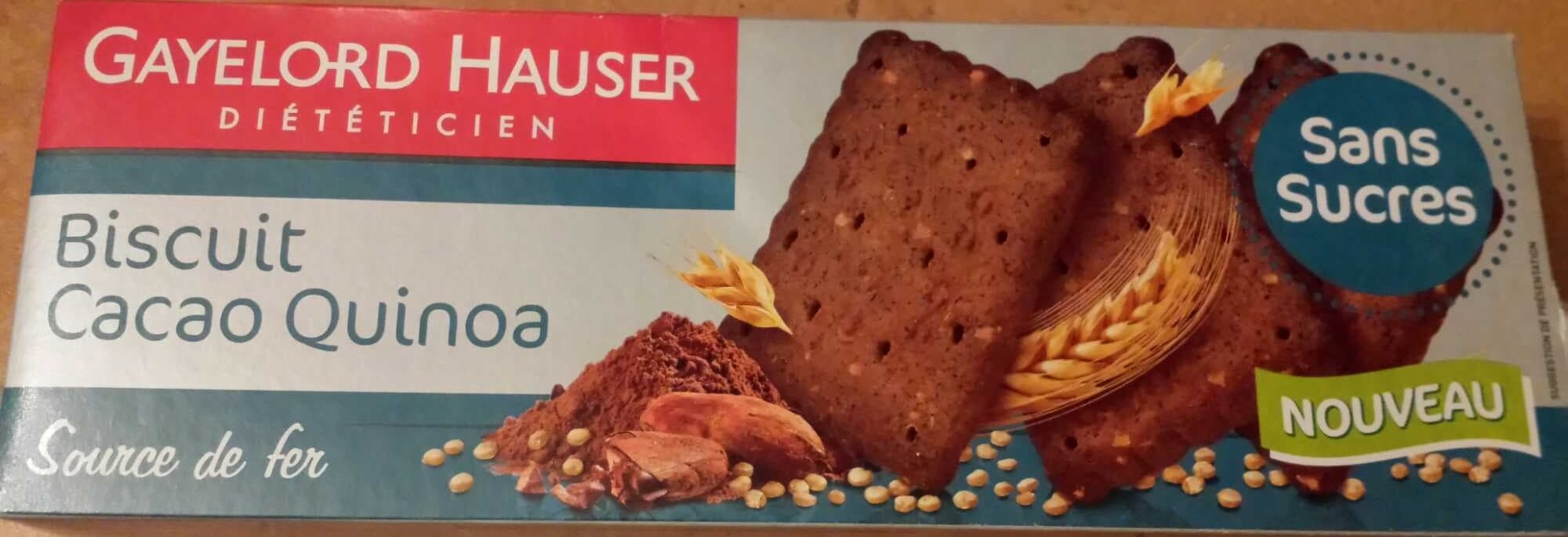 Gayelord Hauser Biscuit Cacao Quinoa Sans Sucre packshot