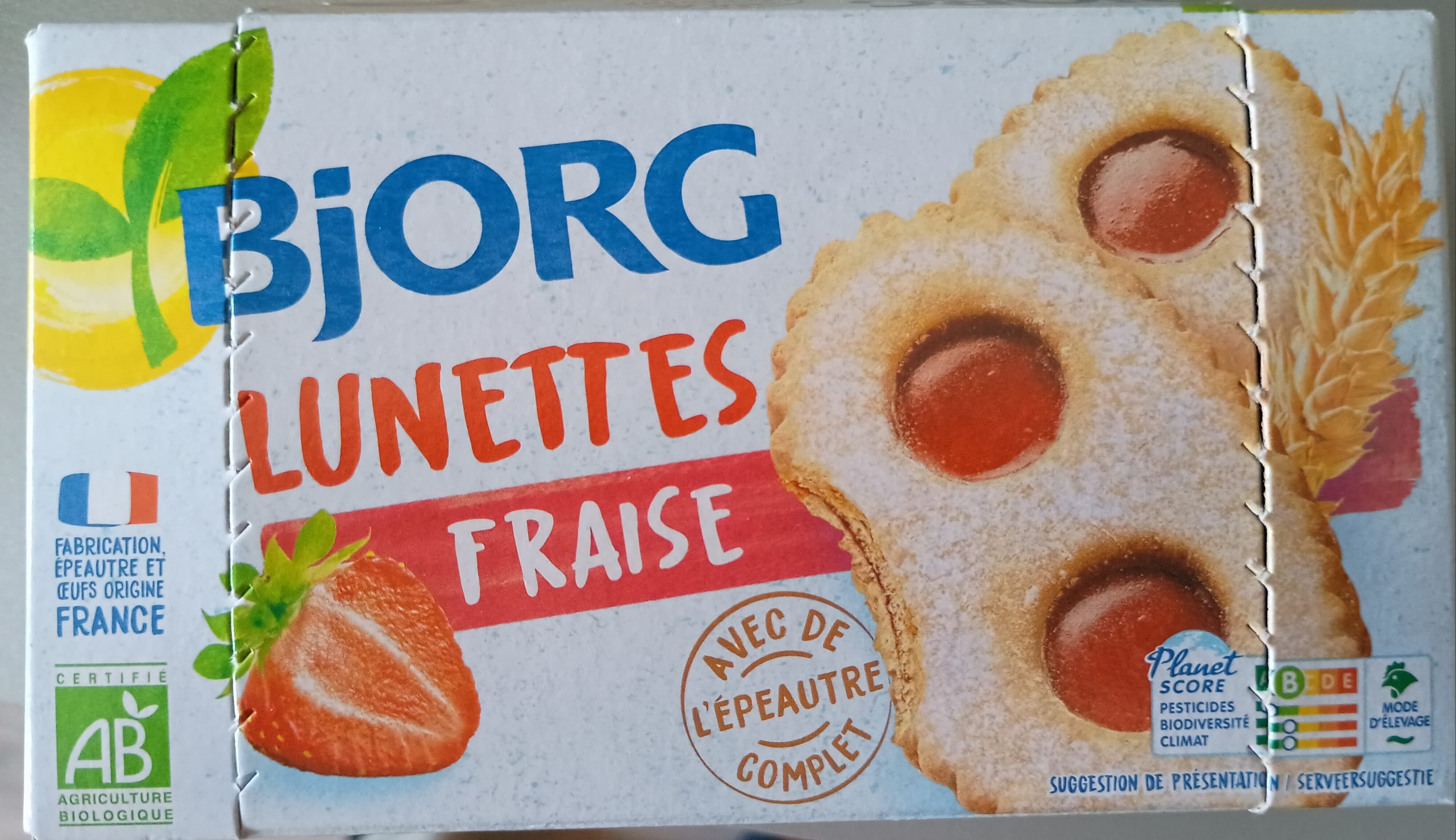 Bjorg Lunettes fraise packshot