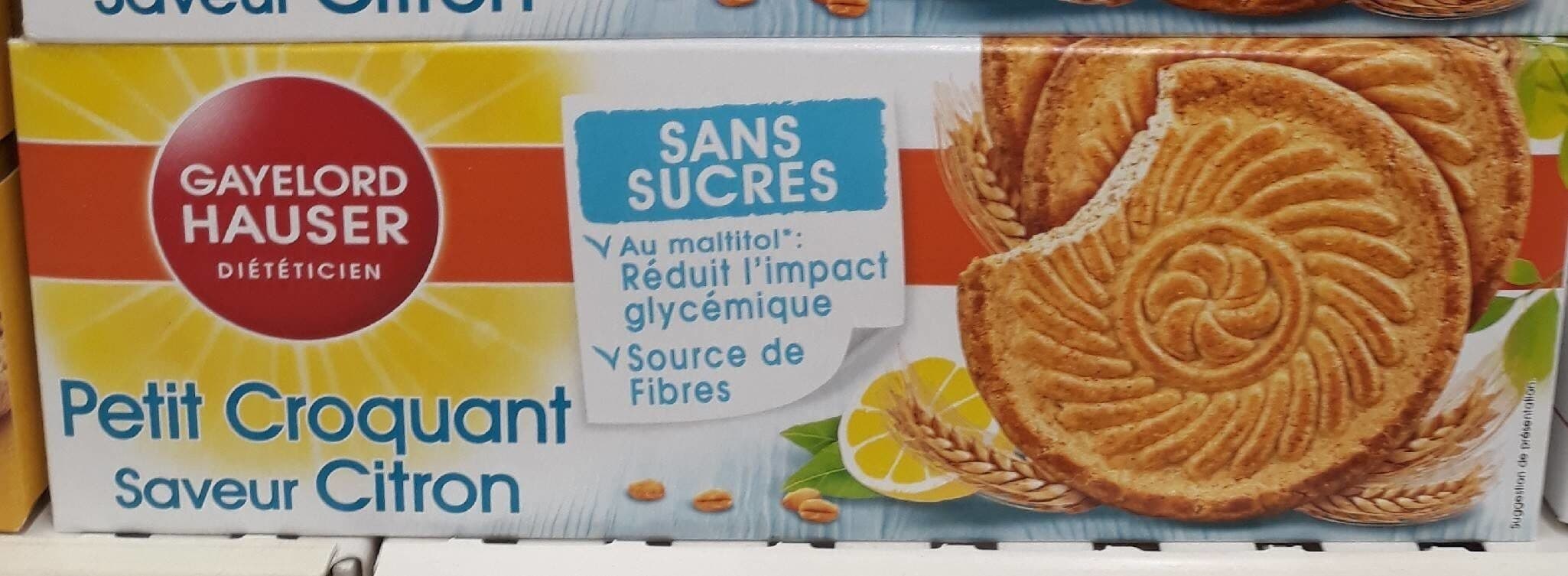 Gayelord Hauser Petit Croquant Citron Sans Sucres packshot