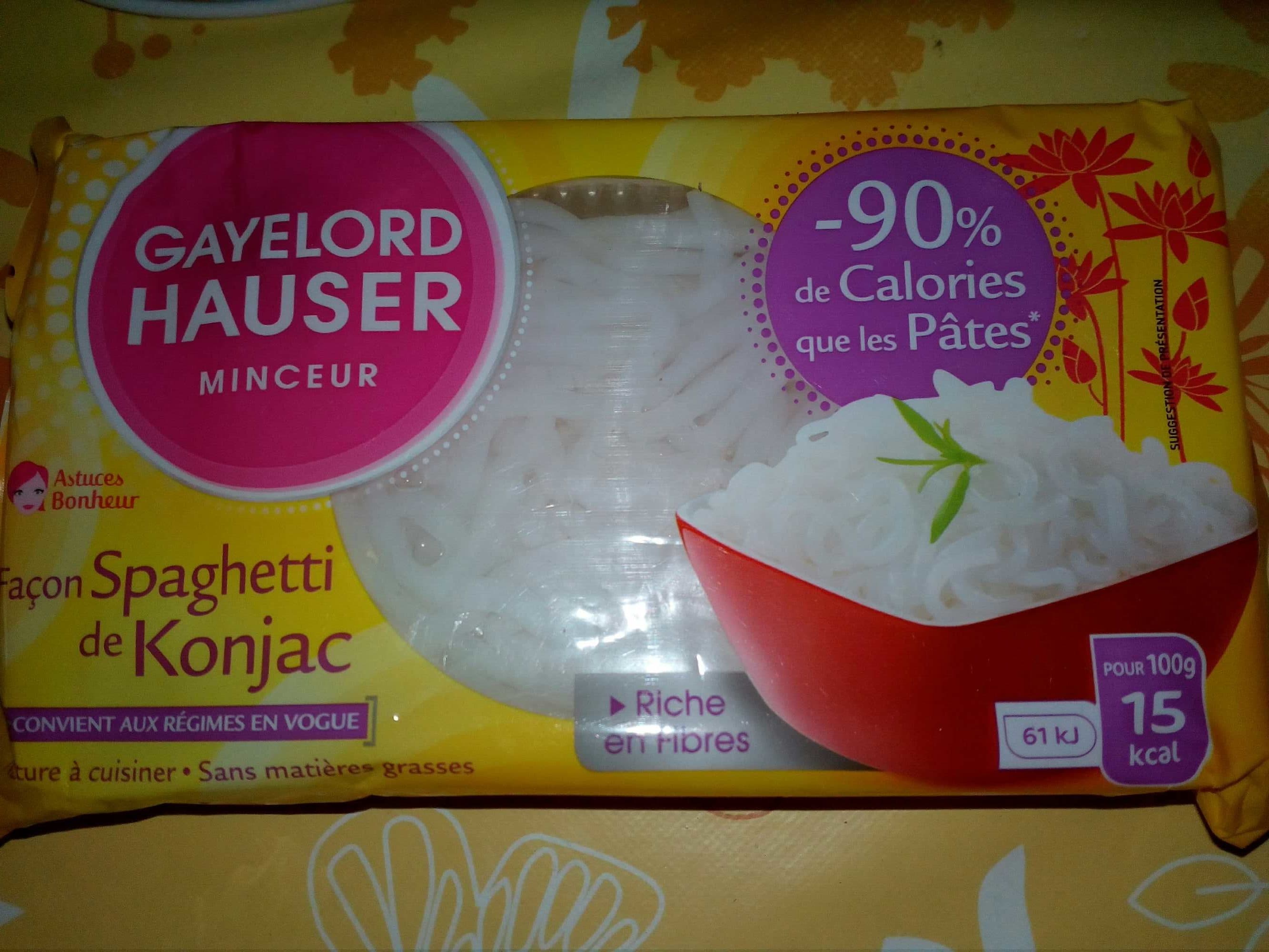 Gayelord Hauser Spaghetti de konjac nature à cuisiner packshot