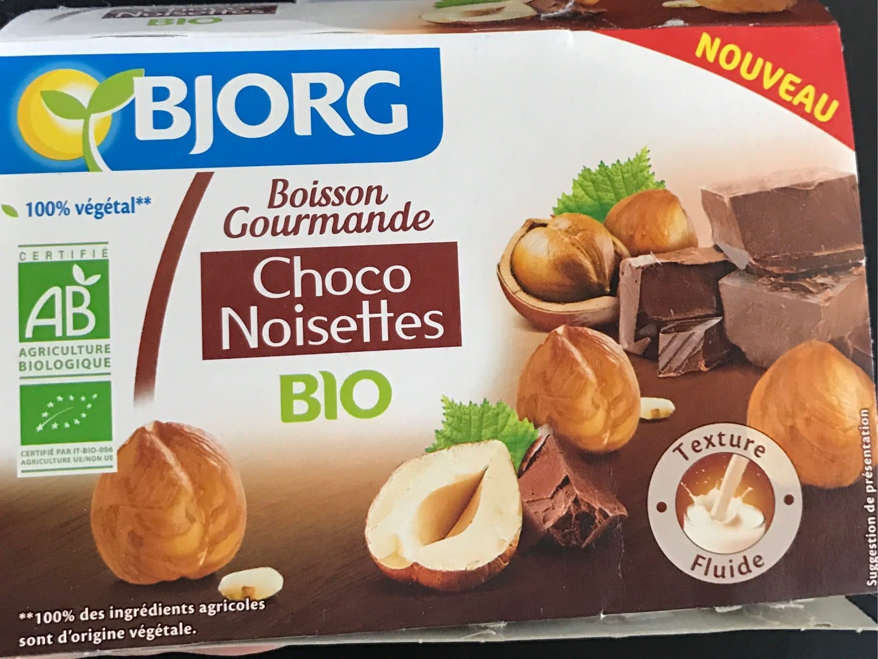 Bjorg 3X20CL Mini Choco Noisette Bjorg packshot