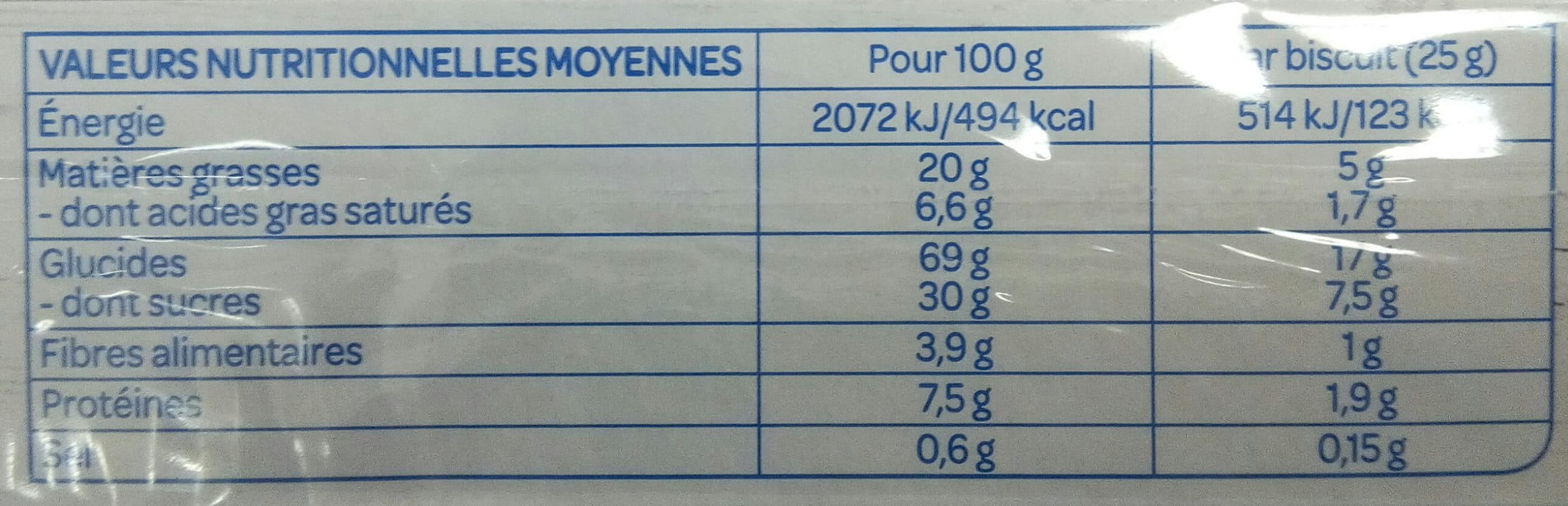 Bjorg Biscuits Fourrés au Citron bio packshot