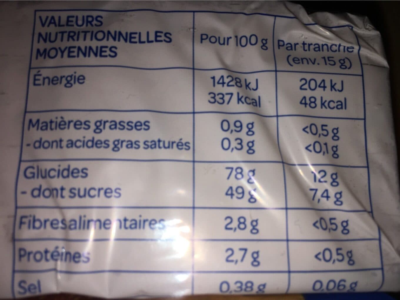 Bjorg Pain d'épices miel packshot