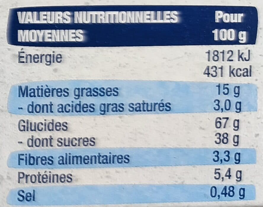 Bjorg Fourrés Myrtilles packshot