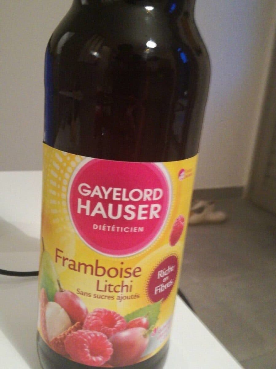 Gayelord Hauser Jus framboise litchi packshot
