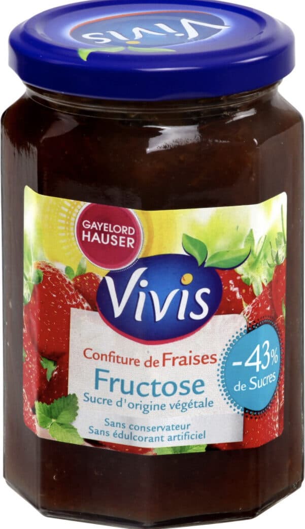 Vivis Confiture de fraises packshot