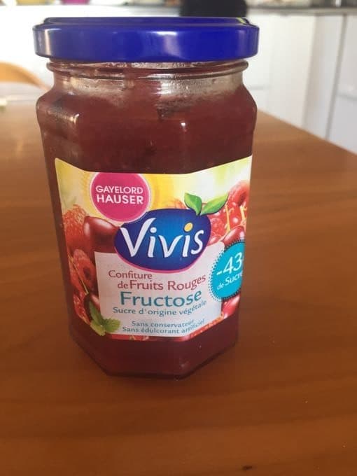 Vivis Confiture de Fruits Rouges packshot