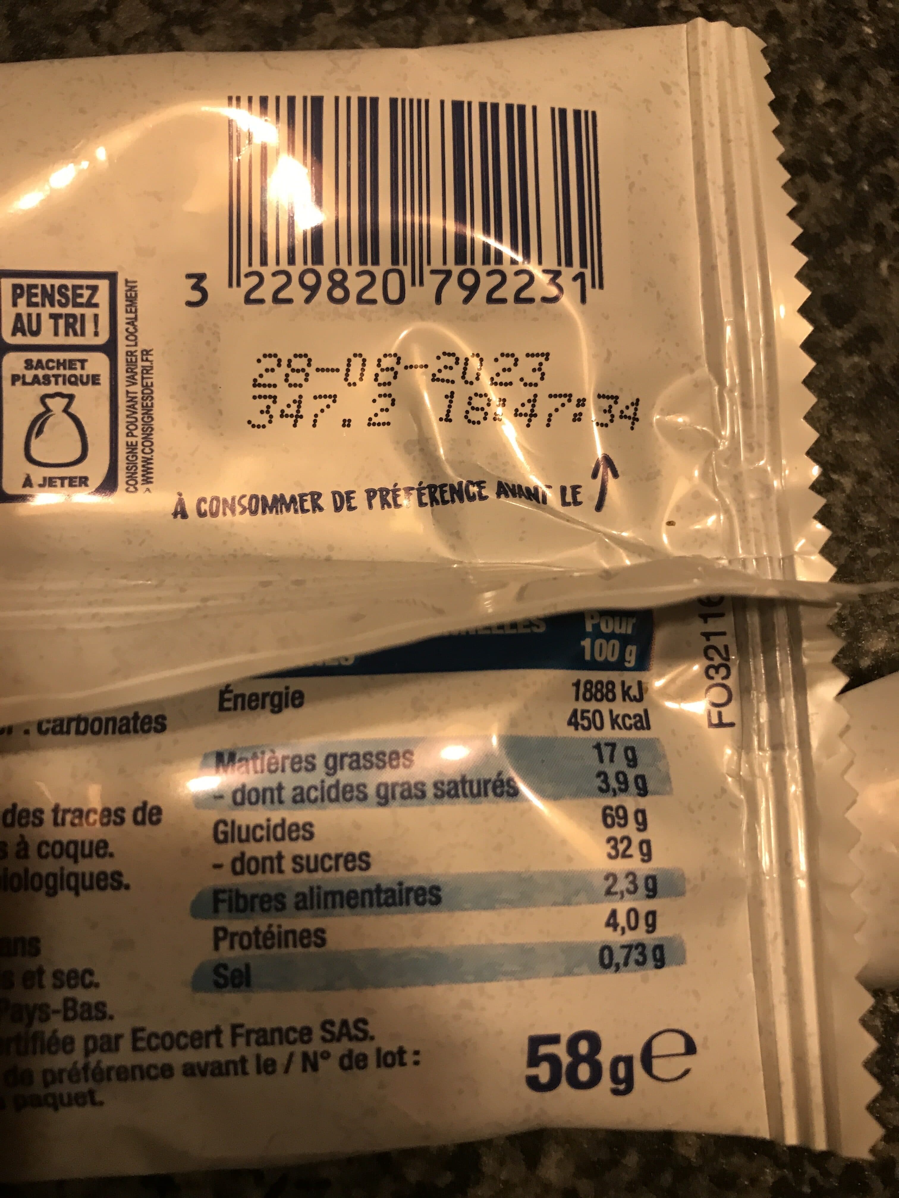 Bjorg Gaufres au Miel packshot