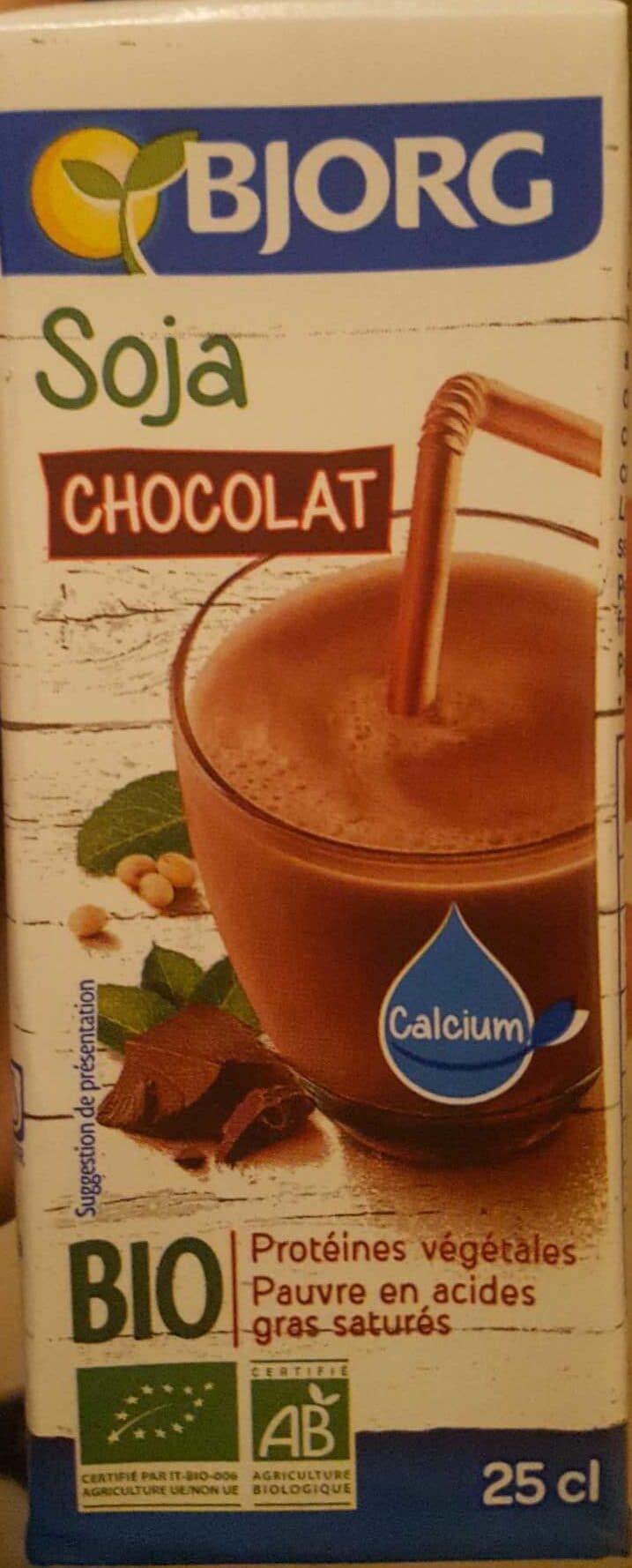Bjorg Soja chocolat packshot