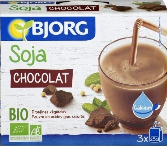 Bjorg Soja chocolat packshot