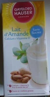 Gayelord hauser Lait d'amandes sans sucres packshot