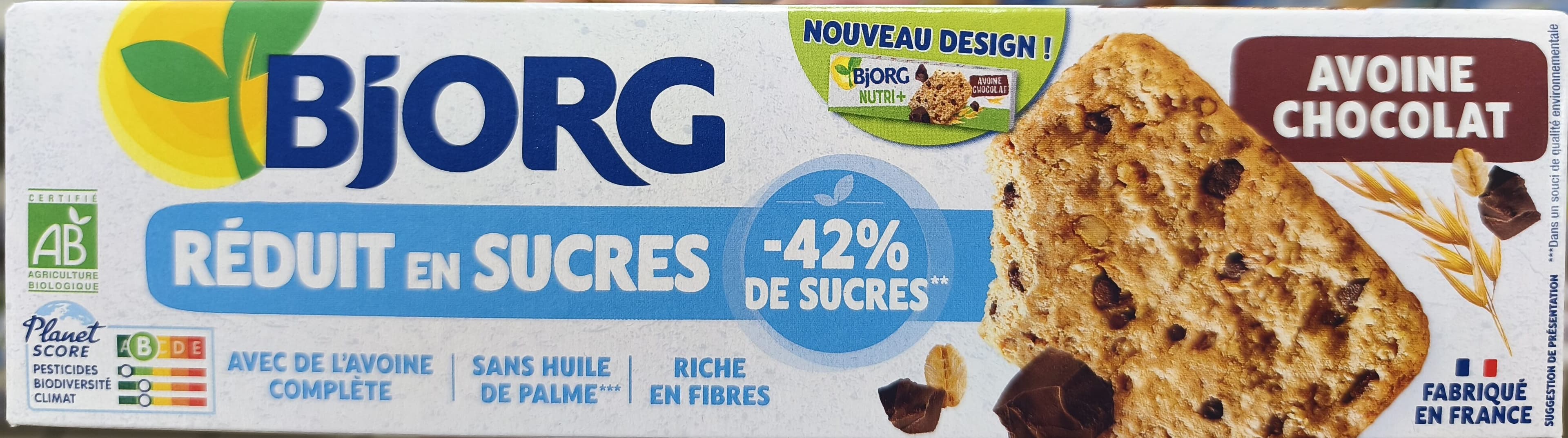 Bjorg Avoine chocolat packshot